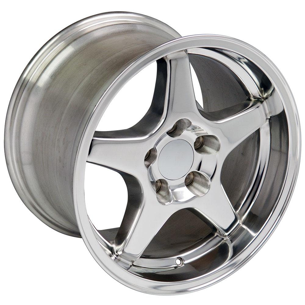 17x11 OE Wheels CV01 Polished Wheel 5x4.75 (50mm)
