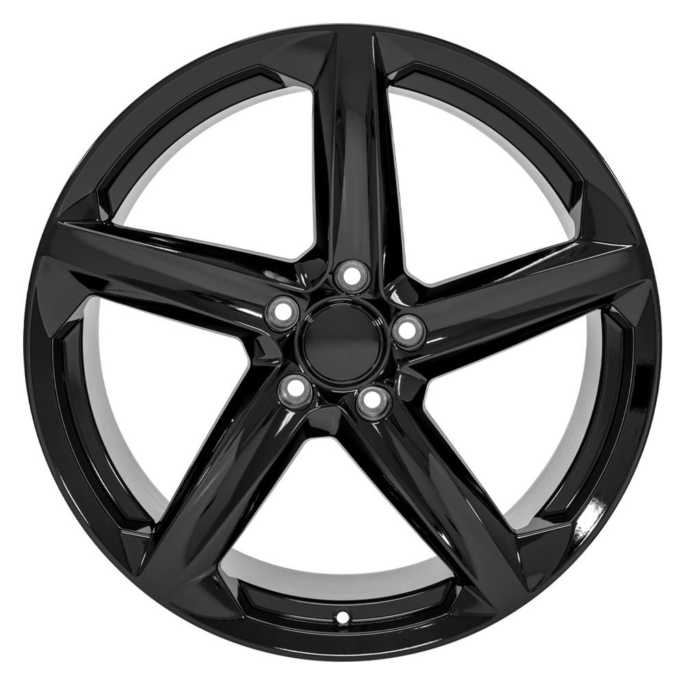 20x11 OE Wheels CV02D Gloss Black Wheel 5x120 (64mm)