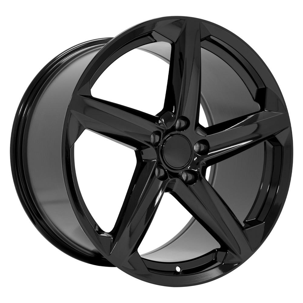 20x11 OE Wheels CV02D Gloss Black Wheel 5x120 (64mm)