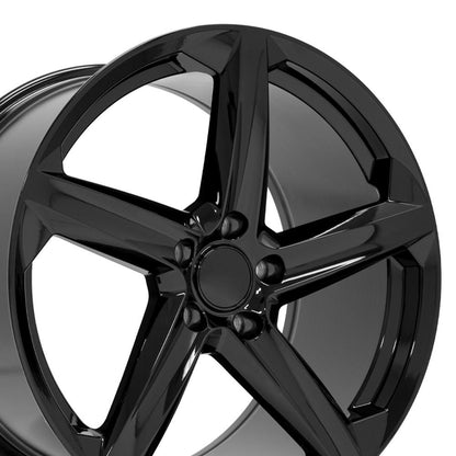 20x11 OE Wheels CV02D Gloss Black Wheel 5x120 (64mm)