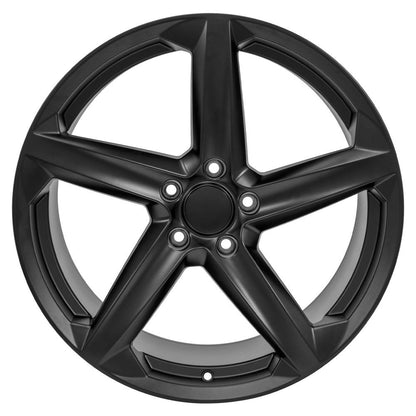 20x11 OE Wheels CV02D Satin Black Wheel 5x120 (64mm)