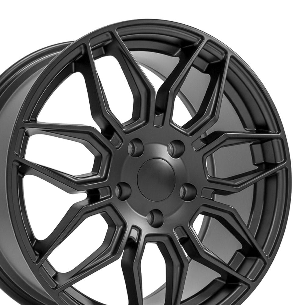 18x8.5 OE Wheels CV03C Satin Black Wheel 5x4.75 (56mm)