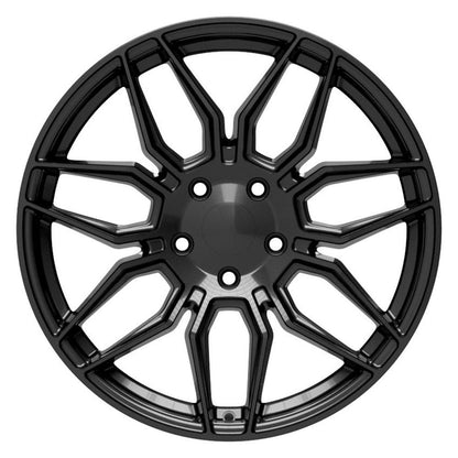 19x10 OE Wheels CV03C Gloss Black Wheel 5x4.75 (79mm)