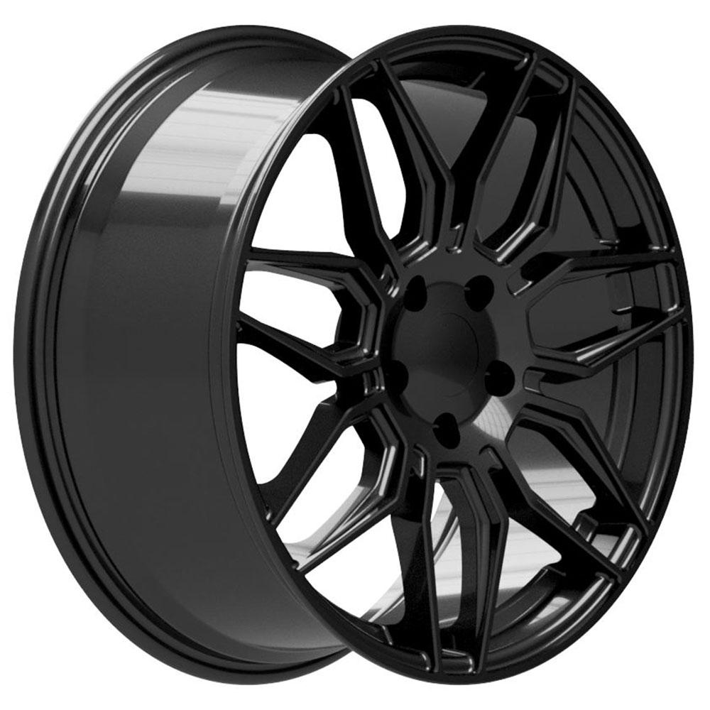 19x8.5 OE Wheels CV03D Gloss Black Wheel 5x120 (52mm)