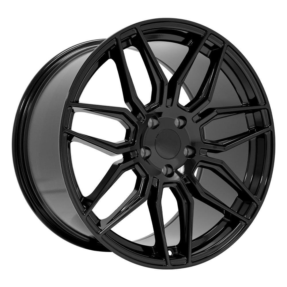 20x11 OE Wheels CV03D Gloss Black Wheel 5x120 (64mm)