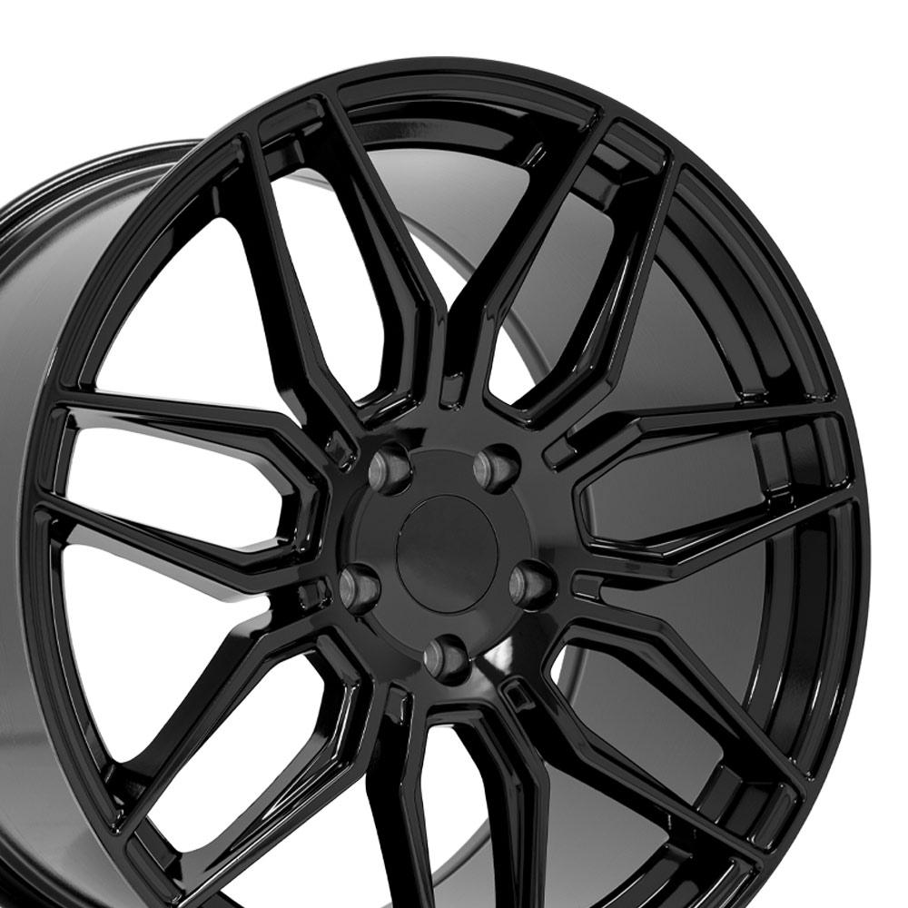 20x11 OE Wheels CV03D Gloss Black Wheel 5x120 (64mm)