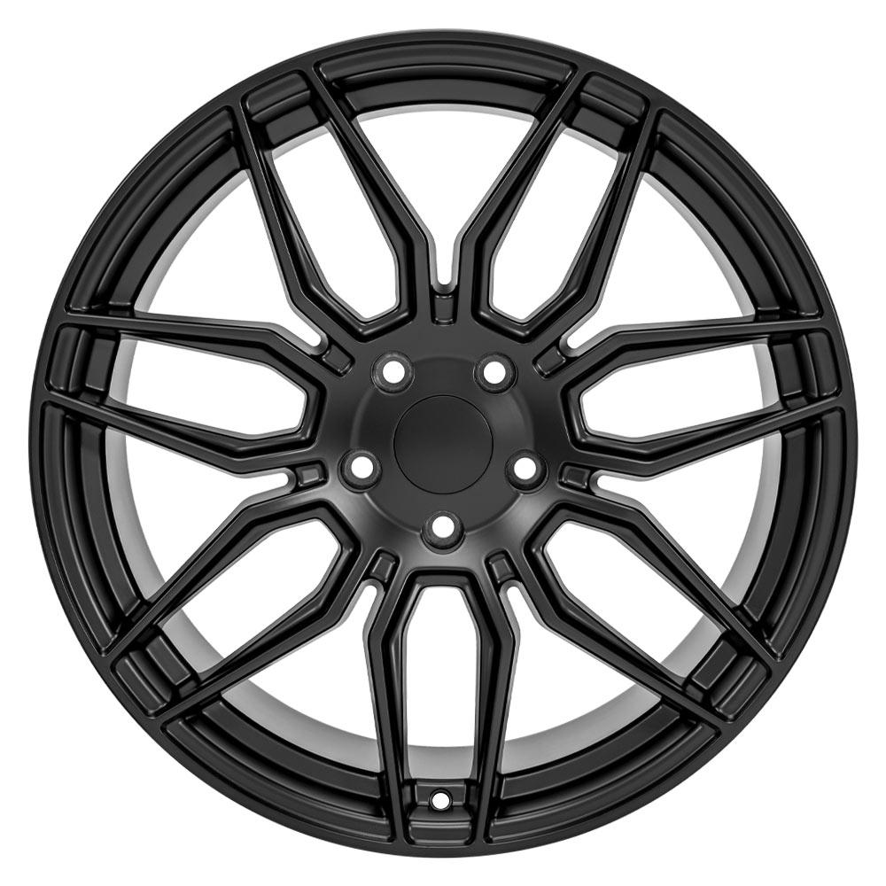 20x11 OE Wheels CV03D Satin Black Wheel 5x120 (64mm)