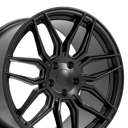 20x11 OE Wheels CV03D Satin Black Wheel 5x120 (64mm)