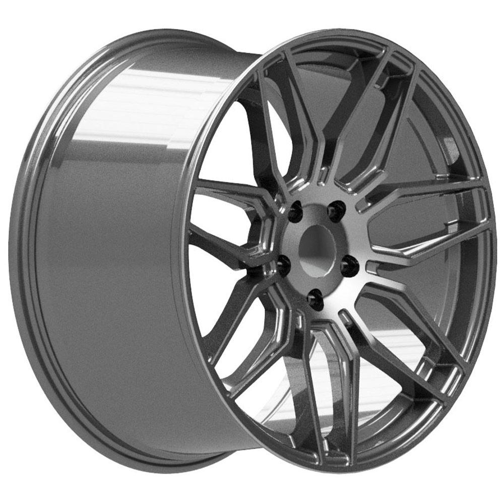 20x11 OE Wheels CV03D Gunmetal Machined Wheel 5x120 (64mm)