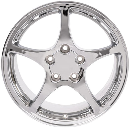 18x9.5 OE Wheels CV05 Chrome Wheel 5x4.75 (65mm)