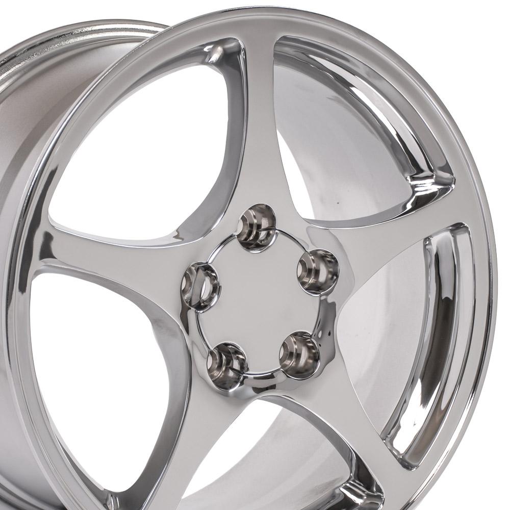 18x9.5 OE Wheels CV05 Chrome Wheel 5x4.75 (65mm)
