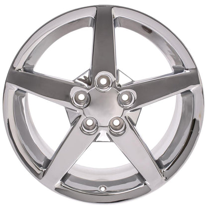 18x9.5 OE Wheels CV06A Chrome Wheel 5x4.75 (58mm)