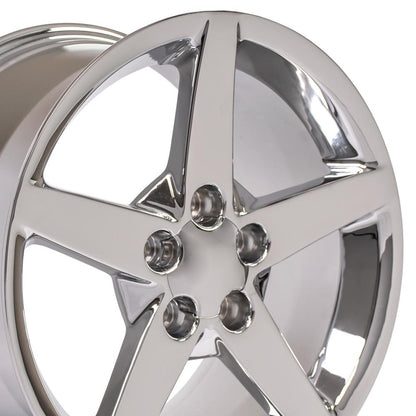 18x9.5 OE Wheels CV06A Chrome Wheel 5x4.75 (58mm)