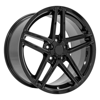 19x10 OE Wheels CV07B Gloss Black Wheel 5x4.75 (65mm)