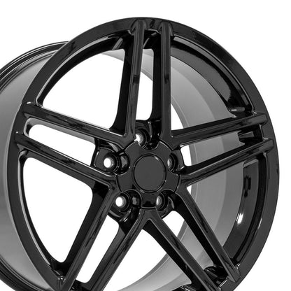 19x10 OE Wheels CV07B Gloss Black Wheel 5x4.75 (65mm)
