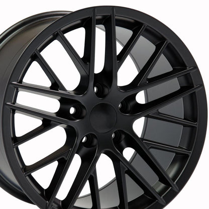 19x10 OE Wheels CV08B Satin Black Wheel 5x4.75 (79mm)