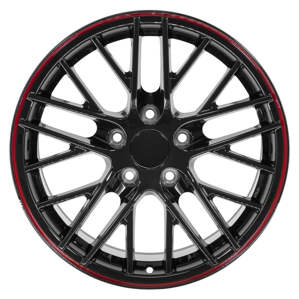 17x9.5 OE Wheels CV08A Gloss Black Wheel 5x4.75 (54mm)