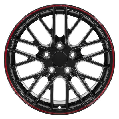 17x9.5 OE Wheels CV08A Gloss Black Wheel 5x4.75 (54mm)