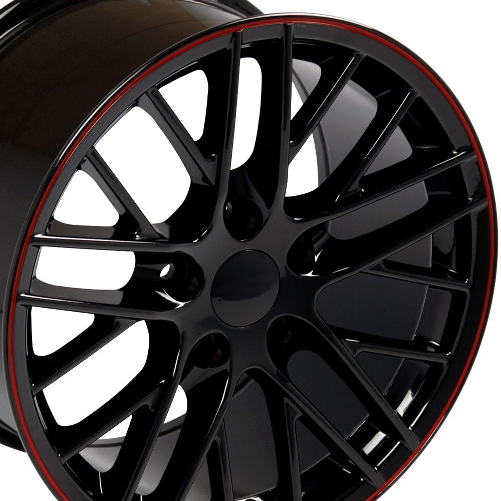 17x9.5 OE Wheels CV08A Gloss Black Wheel 5x4.75 (54mm)