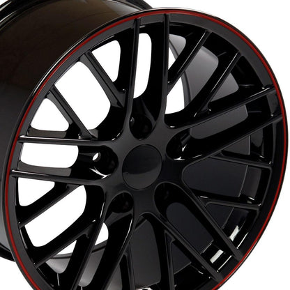 18x10.5 OE Wheels CV08A Gloss Black Wheel 5x4.75 (56mm)