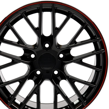 19x10 OE Wheels CV08B Gloss Black Wheel 5x4.75 (79mm)