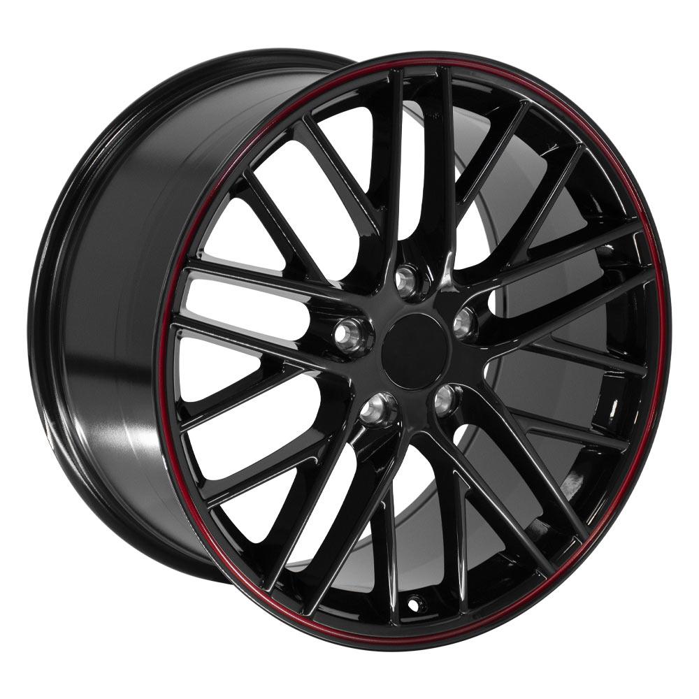 19x10 OE Wheels CV08B Gloss Black Wheel 5x4.75 (79mm)