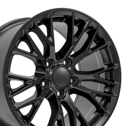 17x9.5 OE Wheels CV22 Satin Black Wheel 5x4.75 (54mm)