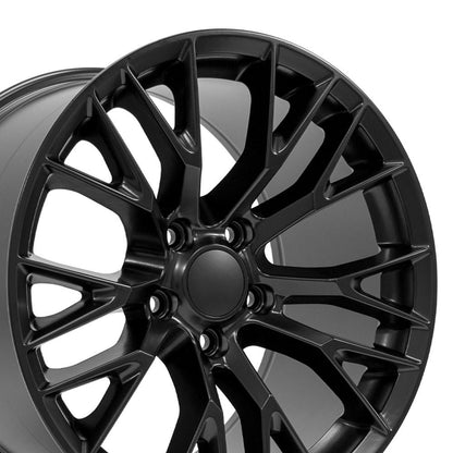 18x10.5 OE Wheels CV22 Satin Black Wheel 5x4.75 (56mm)