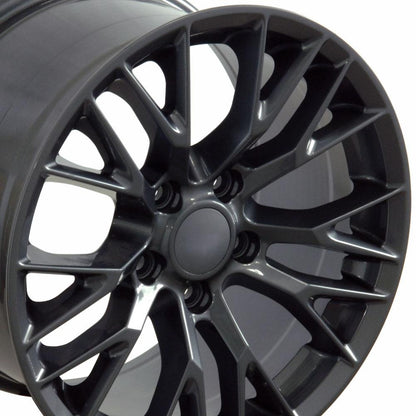 18x10.5 OE Wheels CV22 Gunmetal Wheel 5x4.75 (56mm)