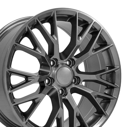18x8.5 OE Wheels CV22B Gunmetal Wheel 5x4.75 (56mm)