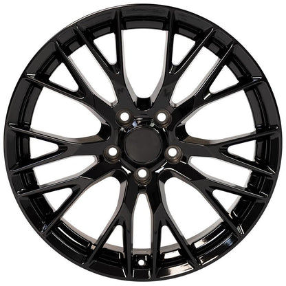 19x8.5 OE Wheels CV22C Gloss Black Wheel 5x4.75 (56mm)