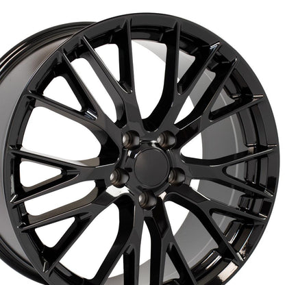 20x10 OE Wheels CV22C Gloss Black Wheel 5x4.75 (79mm)