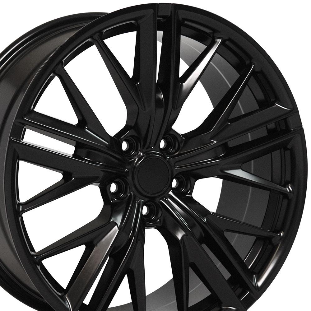 20x8.5 OE Wheels CV25 Satin Black Wheel 5x120 (35mm)