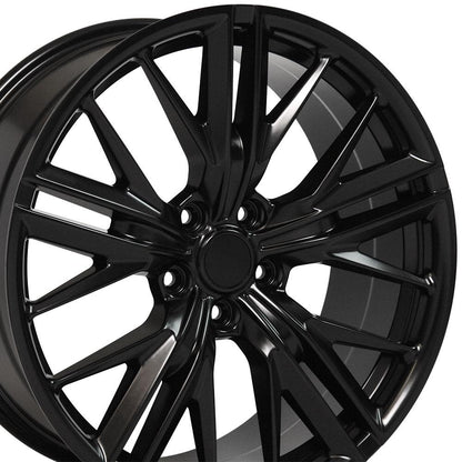 20x8.5 OE Wheels CV25 Satin Black Wheel 5x120 (35mm)