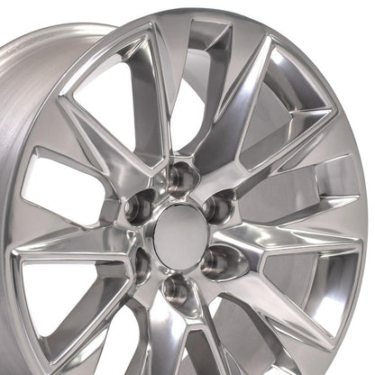 20x9 OE Wheels CV26 Polished Wheel 6x5.5 (28mm)
