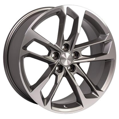 20x8.5 OE Wheels CV29 Gunmetal Machined Wheel 5x120 (25mm)