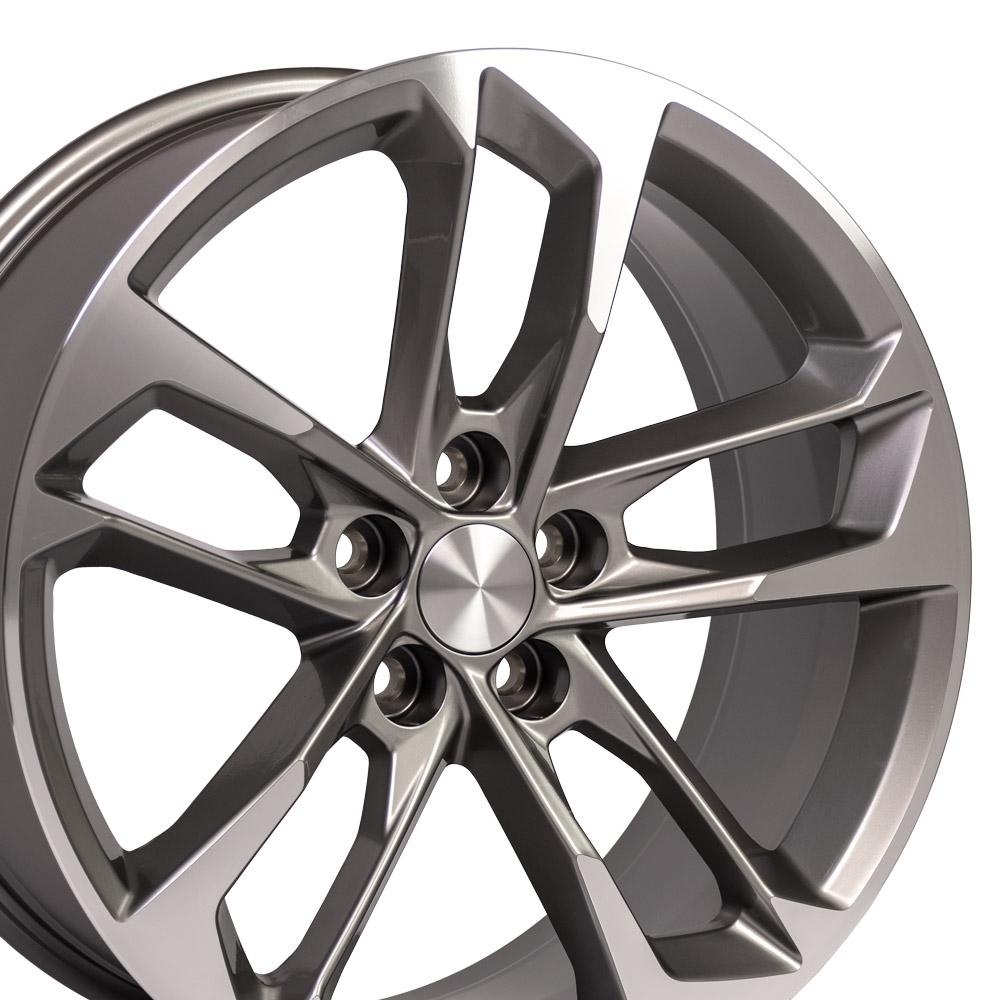20x8.5 OE Wheels CV29 Gunmetal Machined Wheel 5x120 (25mm)