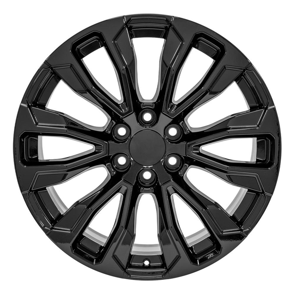 22x9 OE Wheels CV30 Gloss Black Wheel 6x5.5 (28mm)