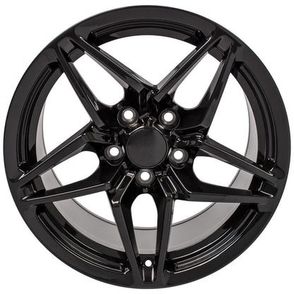 17x11 OE Wheels CV31 Gloss Black Wheel 5x4.75 (50mm)