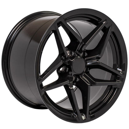 17x11 OE Wheels CV31 Gloss Black Wheel 5x4.75 (50mm)