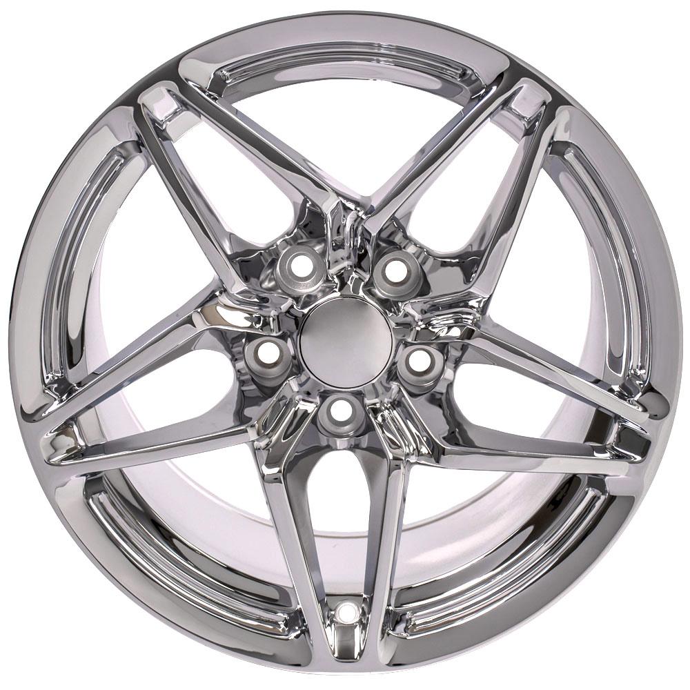 17x11 OE Wheels CV31 Chrome Wheel 5x4.75 (50mm)