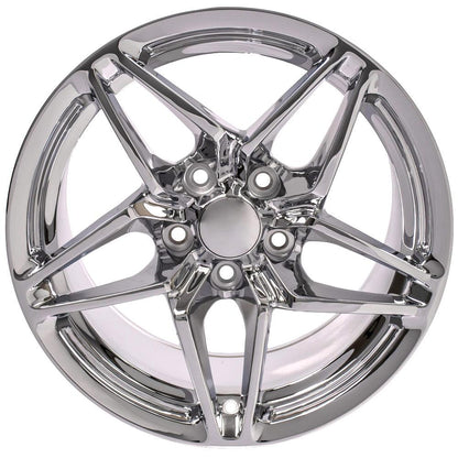 17x11 OE Wheels CV31 Chrome Wheel 5x4.75 (50mm)