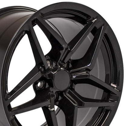 18x10.5 OE Wheels CV31 Gloss Black Wheel 5x4.75 (56mm)
