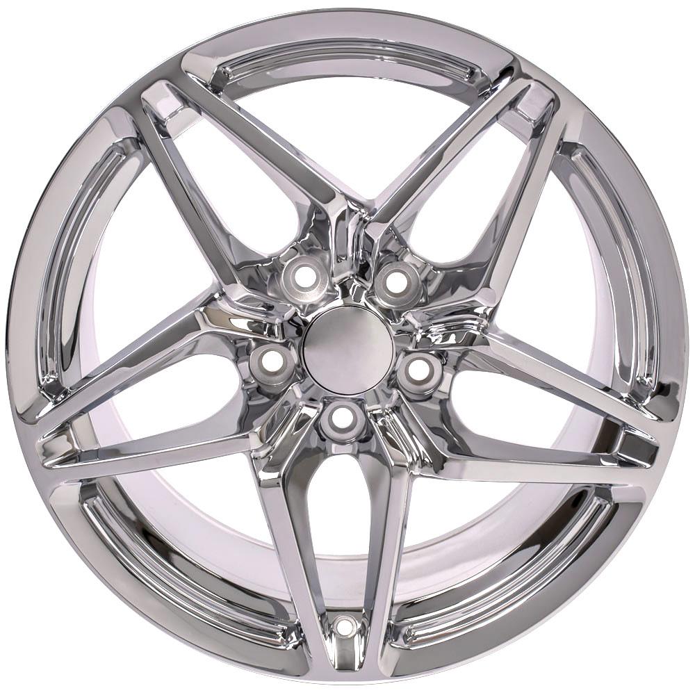 18x10.5 OE Wheels CV31 Chrome Wheel 5x4.75 (56mm)