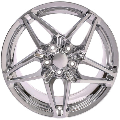 18x10.5 OE Wheels CV31 Chrome Wheel 5x4.75 (56mm)