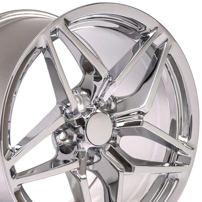 18x10.5 OE Wheels CV31 Chrome Wheel 5x4.75 (56mm)