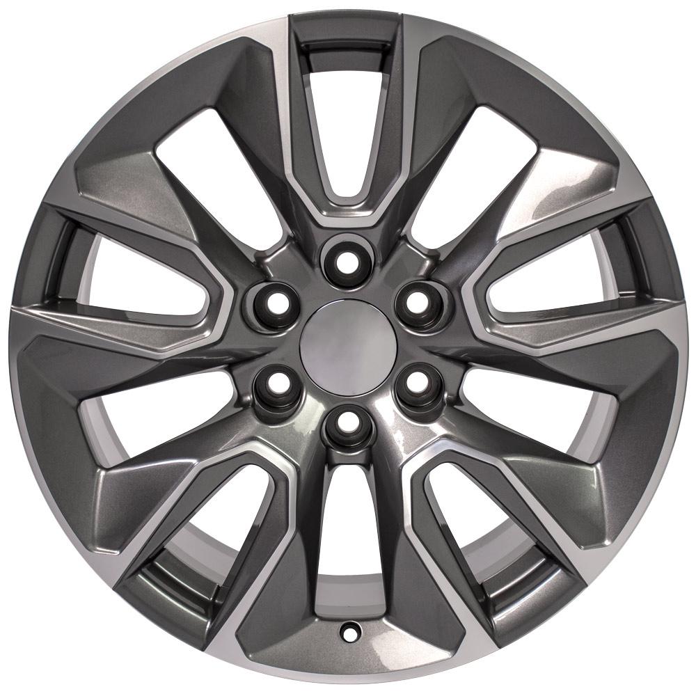 20x9 OE Wheels CV32 Gunmetal Machined Wheel 6x5.5 (28mm)