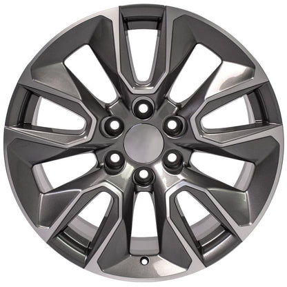 20x9 OE Wheels CV32 Gunmetal Machined Wheel 6x5.5 (28mm)