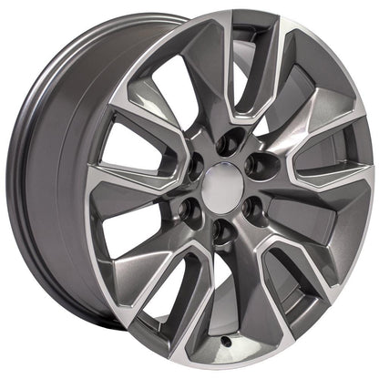20x9 OE Wheels CV32 Gunmetal Machined Wheel 6x5.5 (28mm)