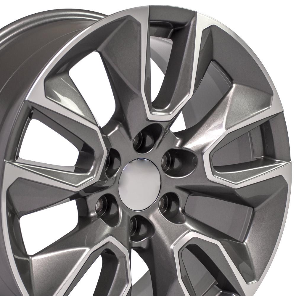 20x9 OE Wheels CV32 Gunmetal Machined Wheel 6x5.5 (28mm)